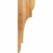 Ekena Millwork New Brighton Rough Sawn Corbel, Western Red Cedar, 6"W x 8"D x 24"H COR06X08X24NEB00RWR - alternate 4